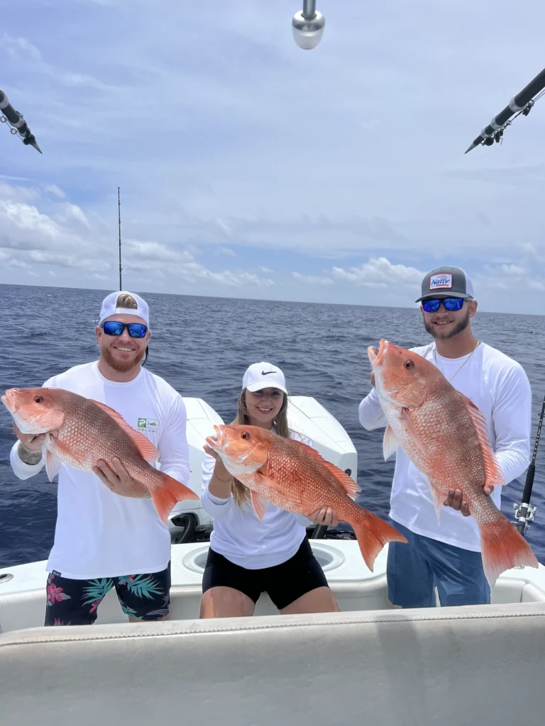 What an offshore trip looks like, Inverted Fishing Charters